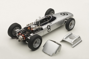 Porsche 804 formule 1 Nurenburgring 1962 Jo Bonnier  1/18