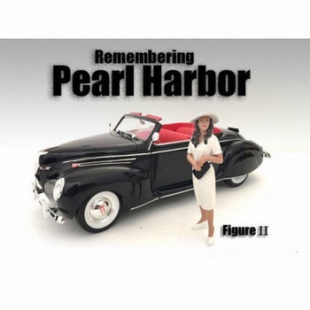 Figuur remembering Pearl Harbor II Vrouw met hoed  1/24