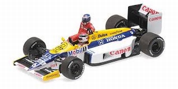 Williams Honda FW11 Keke Rosberg on Nelson Piquet GP 1986  1/43