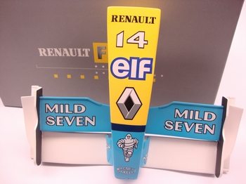 Renault  Formule 1 Neus nose front wing vleugel F1 #14