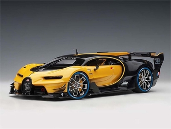 Bugatti Vision GT 2015 Geel Giallo midas Yellow   1/18