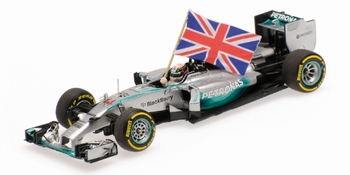 Mercedes AMG petronas F1 2014 L,Hamilton Abu Dhabi Formule 1  1/43