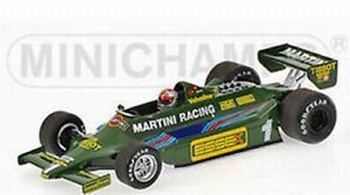 Lotus Ford F1 Test Paul Ricard 1979 Martini racing Formule 1  1/43