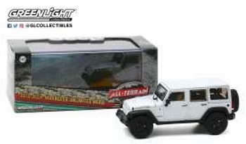 Jeep Wrangler 2013 Unlimited Moab  Wit - White   1/18