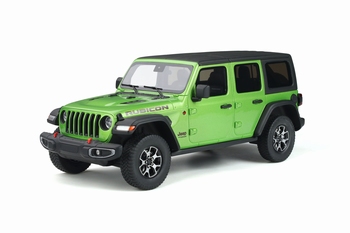 Jeep Wrangler Rubicon 2019 Groen - Green  1/18