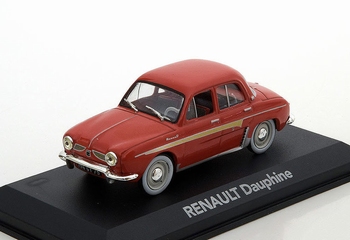 Renault Dauphine Rood - Red 1967  1/43