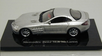 Mercedes Benz SLR M c Laren Zilver metallic cristal Silver   1/43