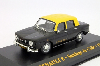 Renault 8 TaxiSantiago de Chile 1965  1/43