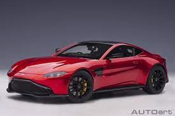 Aston Martin Vantage 2019 Rood hyper red  1/18