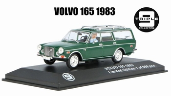 Volvo 165 + figuur  1983 Groen  Green  1/43