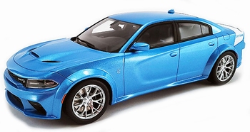 Dodge Charger SRT Helcat  2020 Wide body Blue/white  1/18