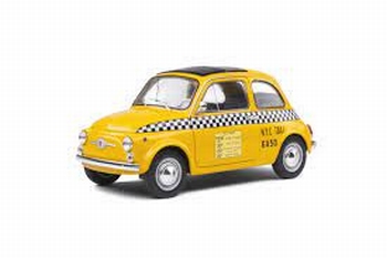 Fiat 500 L Taxi NYC Geel / Yellow  1/18