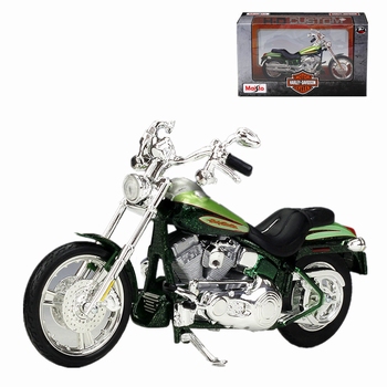 Harley Davidson 2004 FXSTDSE² CVO Groen -Green  1/18