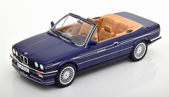 BMW Alpina C2 2,7 Cabriolet 1986 E30 Blauw - Blue  1/18