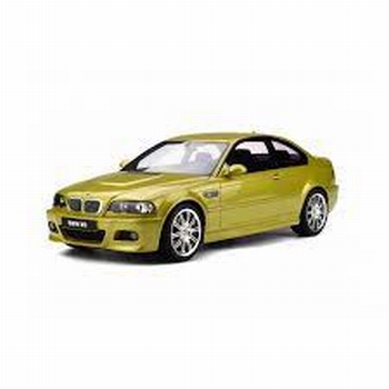 BMW  M3 ( e46 ) 2000 Geel Phonix Yellow  1/18