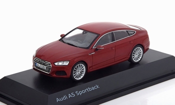 Audi A5 Sportback 2017 Rood - Red  1/43