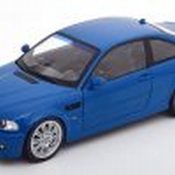 BMW M3 ( e46 ) 2000 Blauw  Blue  1/18
