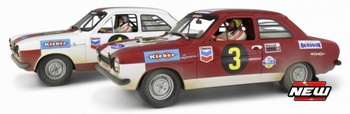 Set Ford Escort Rally # 3 Bud Spencer & Terence Hill 1968  1/18
