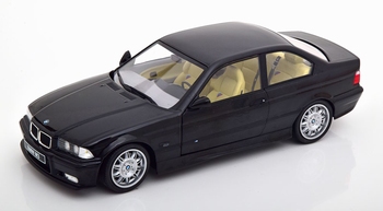 BMW E36 Coupe M3 Zwart - Black  1/18