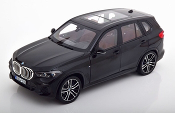 BMW  X5 2019 Zwart metallic  Black  1/18
