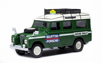 Land Rover series III 109 Martini Porsche Safari Rally 1978  1/43