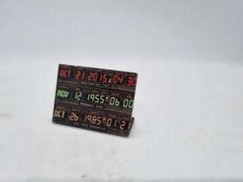 Back To The Future   Dashboard command to go to oct 26 1985  1/43