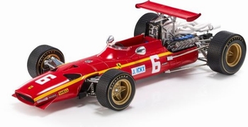 Ferrari 312 #6 Jacki Ickx 3 rd British Grand Prix 1968  1/18