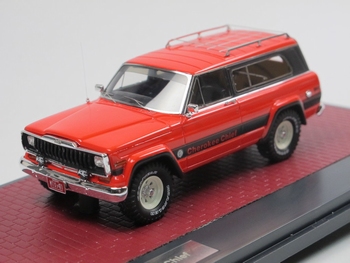 Jeep Cherokee Chief 1980  Rood - Red  1/43
