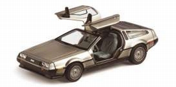 Delorean DMC 12 Coupe 1981 stainless steel  1/43