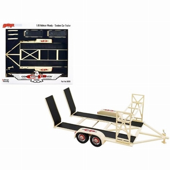 Trailer Holman Moody wit - white Competition proven  1/18
