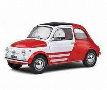 Fiat 500 L Robe Di Kappa 1965 rood/ wit  Red / White  1/18