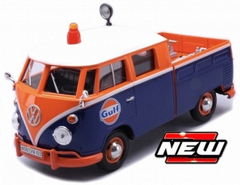 VW Volkswagen type 2 (T1) pick up with Gulf livery  1/24
