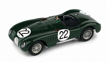Jaguar Ctype Le Mans 1951 Moss - Fairman #22 Limited edition  1/43