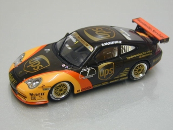 Porsche 911 GT3 cup #1 UPS worldwide service Michelin Mobil1  1/43