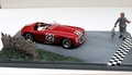 Ferrari 166 spyder Le Mans 1949 # 22 diorama + figures 1/43