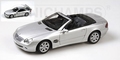 Mercedes Benz SL Opening Roof 2001 Silver Zilver 1/43