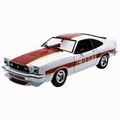 Ford Mustang 1978 Cobra II Wit Rood  White Red 1/18