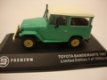 Toyota Land Cruiser FJ40 Green with white roof 1/43
