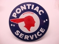 Pontiac Service Ø 10 cm Emaille 
