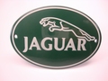 Jaguar Ovaal 8 x 12 cm Emaille 