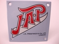 J A P 10 x 10 cm Emaille 