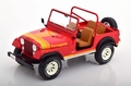 Jeep CJ 7 Renegade Rood Red  Cabrio 1/18