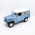 Jeep Willy's station wagon 1955 Blauw - Blue 1/18