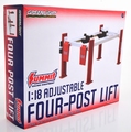 Four post lift Summit Racing Equipment Rood/Wit  - Red/White 1/18