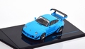 Porsche RWB 993 Blauw  -  Blue 1/43
