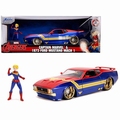 Ford Mustang Mach 1 + Captain Marvel Figure 1/24