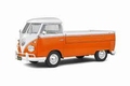 VW Bus T1 Pick up 1950 oranje wit / Orange white 1/18