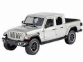 Jeep Gladiator overland  hardtop zilver - silver 2020 1/18