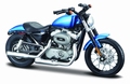 Harley Davidson 2012 XL 1200N Nightster Blauw Blue 1/18