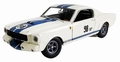 Shelby GT350R 1965 Prototype # 98 Ford Mustang Wit - White 1/18